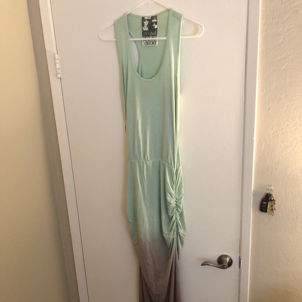 YFB Ombré maxi dress
